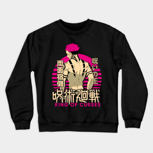 Sukuna -Jujutsu Kaisen Crewneck Sweatshirt by Otaku Vibes
