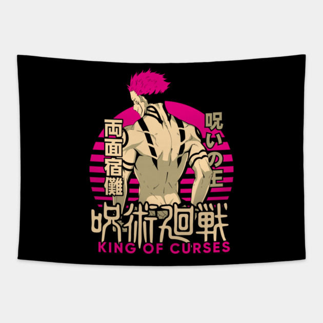Sukuna -Jujutsu Kaisen Tapestry by Otaku Vibes
