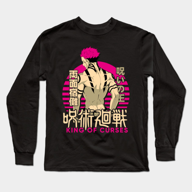Sukuna -Jujutsu Kaisen Long Sleeve T-Shirt by Otaku Vibes