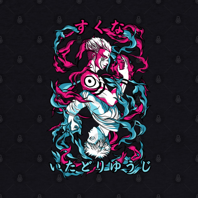 Jujutsu Kaisen Sukuna vs Gojo Showdown Art by Otaku Vibes