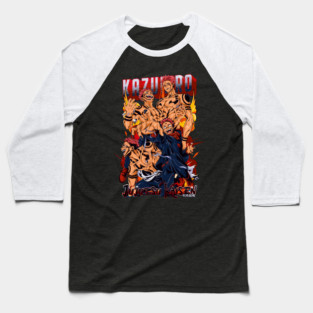 Sukuna King of Curses Art - Jujutsu Kaisen Baseball T-Shirt