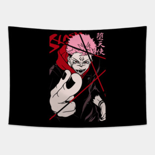 King of Curses Art - Jujutsu Kaisen Tapestry