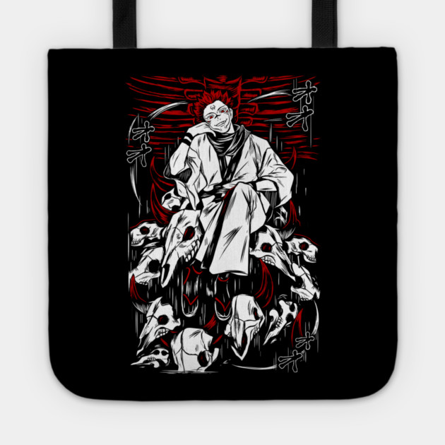 Jujutsu Kaisen Sukuna Slash and Smile Tote by Otaku Vibes