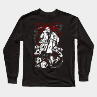 Jujutsu Kaisen Sukuna Slash and Smile Long Sleeve T-Shirt