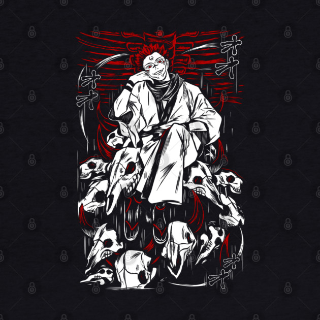 Jujutsu Kaisen Sukuna Slash and Smile by Otaku Vibes