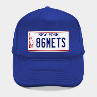 1986 Mets License Plate Hat