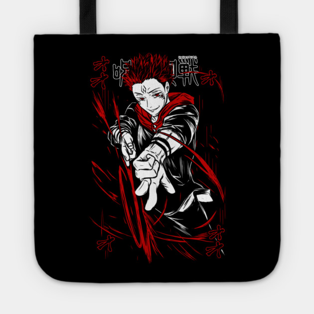 Sukuna's Fire Arrow - Jujutsu Kaisen Tote by Otaku Vibes