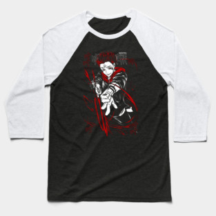 Sukuna's Fire Arrow - Jujutsu Kaisen Baseball T-Shirt