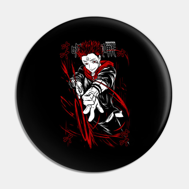 Sukuna's Fire Arrow - Jujutsu Kaisen Pin by Otaku Vibes