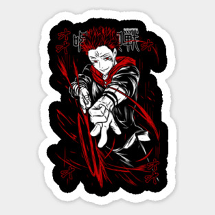Sukuna's Fire Arrow - Jujutsu Kaisen Magnet