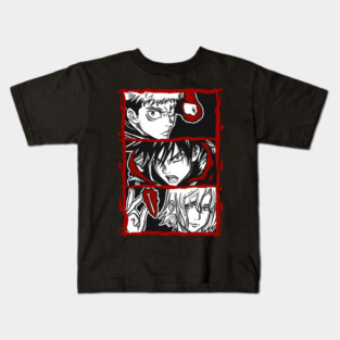 Jujutsu Kaisen Itadori, Megumi and Nobara - Trio Battle Stance Kids T-Shirt