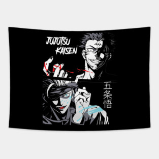 Gojo vs Sukuna Jujutsu Kaisen Showdown Tapestry