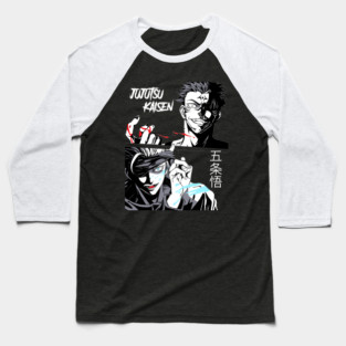 Gojo vs Sukuna Jujutsu Kaisen Showdown Baseball T-Shirt