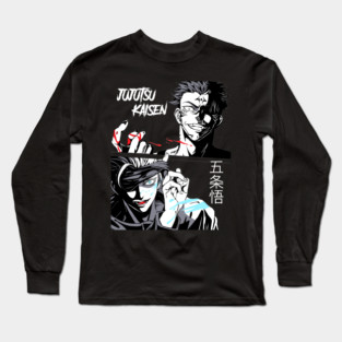 Gojo vs Sukuna Jujutsu Kaisen Showdown Long Sleeve T-Shirt