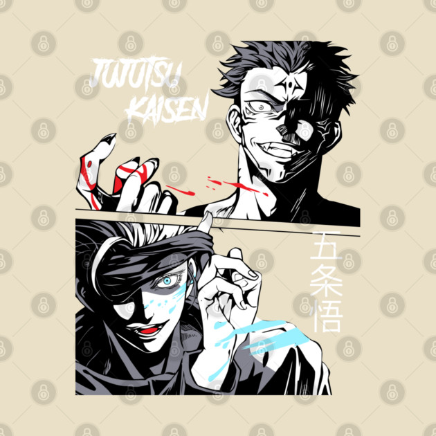 Gojo vs Sukuna Jujutsu Kaisen Showdown by Otaku Vibes