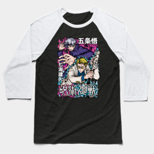 Gojo and Nanami - Jujutsu Kaisen Baseball T-Shirt