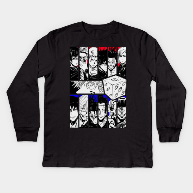 Shibuya Incident Arc | Jujutsu Kaisen Kids Long Sleeve T-Shirt by Otaku Vibes