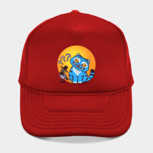 Curious Derpy Tiger and Sussie Bird - Kpop Demon Hunters Hat