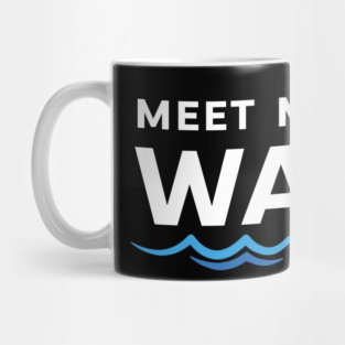 Meet Me in The Water, Christian Graphic Mug