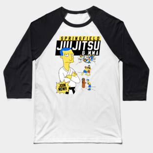 Springfield Jiu-Jitsu & MMA Baseball T-Shirt
