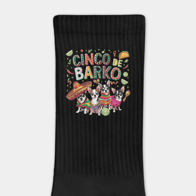 Fiesta Chihuahuas Cinco de Barko Party Dog by ism's Store