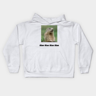 Alan Alan Alan Alan Meme Kids Hoodie