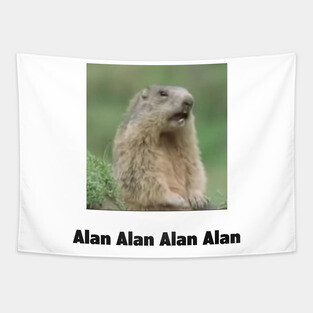Alan Alan Alan Alan Meme Tapestry
