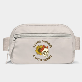 A Little Sunshine A Little Savage Sassy Attitude Bag