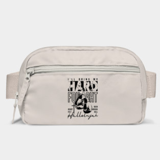 Hard Fought Hallelujah Graphic Christian Jesus Bag