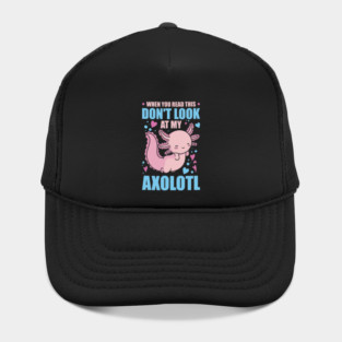 When you Read this Dont look at my Axolotl 27 Hat
