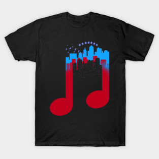 Music city Note T-Shirt