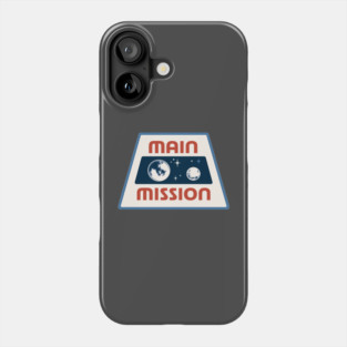 Main Mission logo orange Phone Case