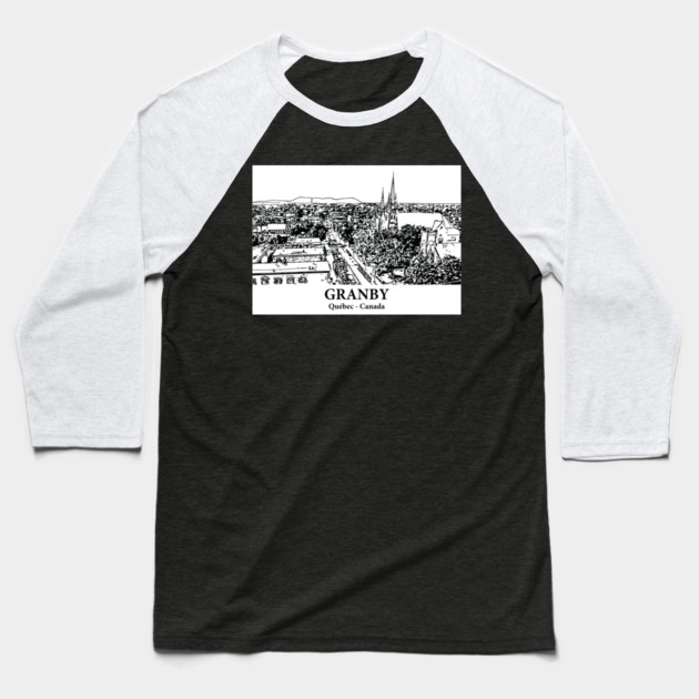 Granby - Québec Baseball T-Shirt by Lakeric