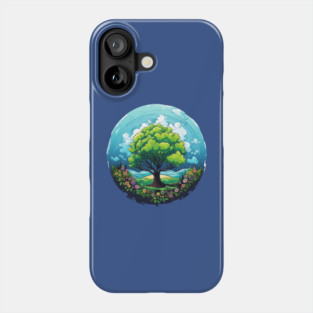 Tree of Life – Nature Globe Eco Art Design Phone Case