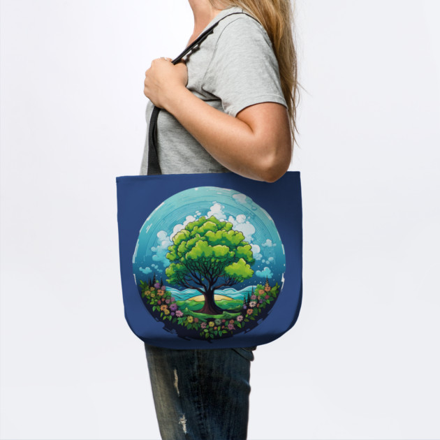 Tree of Life – Nature Globe Eco Art Design by Kathy Hawke