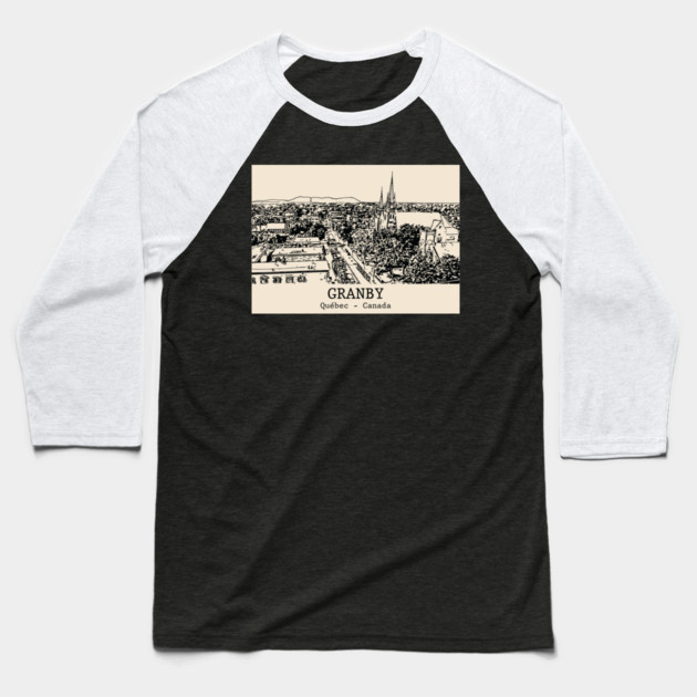 Granby - Québec Baseball T-Shirt by Lakeric