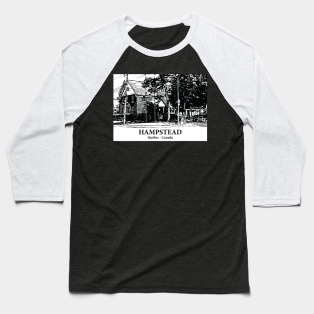 Hampstead - Québec Baseball T-Shirt by Lakeric