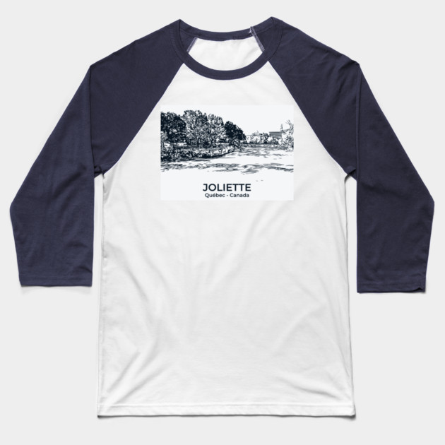 Joliette - Québec Baseball T-Shirt by Lakeric