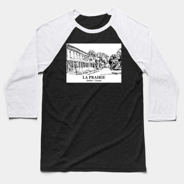 La Prairie - Québec Baseball T-Shirt by Lakeric