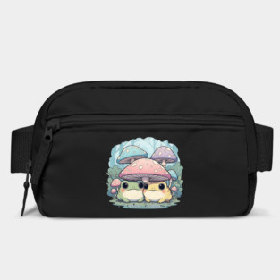 Whimsical Frogs & Mushrooms Design Bag