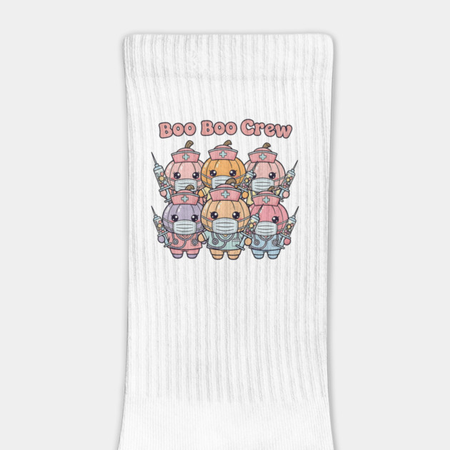 Boo Boo Crew Cute Pumpkin Nurses by Designed By Marty