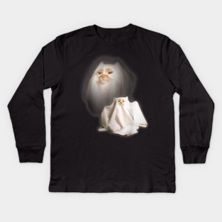 Cat meme Kids Long Sleeve T-Shirt