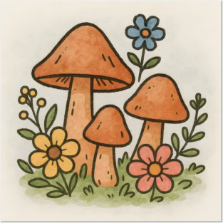 Fungus Posters and Art