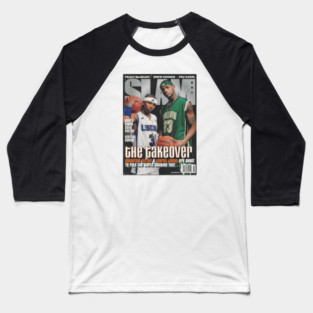 Lebron James & Sebastian Telfair(Slam Magazine) Baseball T-Shirt