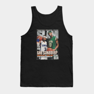 Lebron James & Sebastian Telfair(Slam Magazine) Tank Top