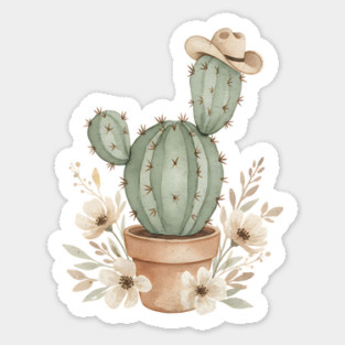 Boho Cactus Western Style Magnet