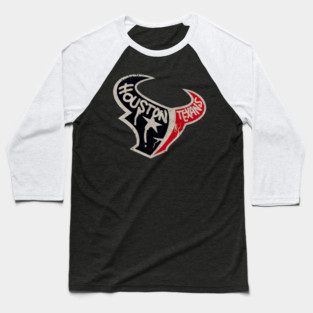 Houston Texans Vintage Style - kalamazoo #6 Baseball T-Shirt
