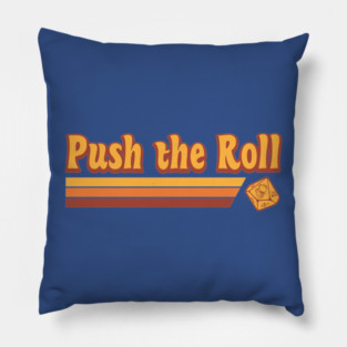 Retro Push the Roll with Ross Bryant Pillow