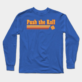 Retro Push the Roll with Ross Bryant Long Sleeve T-Shirt