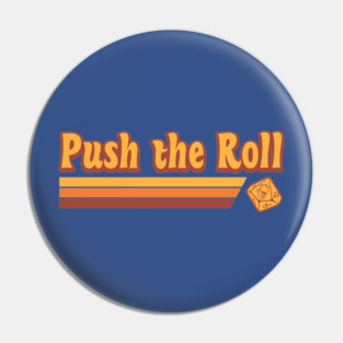Retro Push the Roll with Ross Bryant Pin